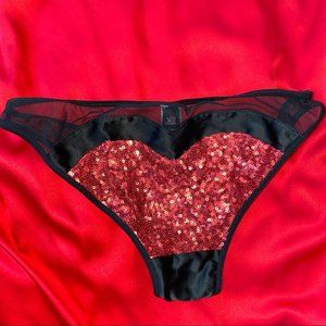 Victoria Secret Glitter Heart VS Very Sexy Panty